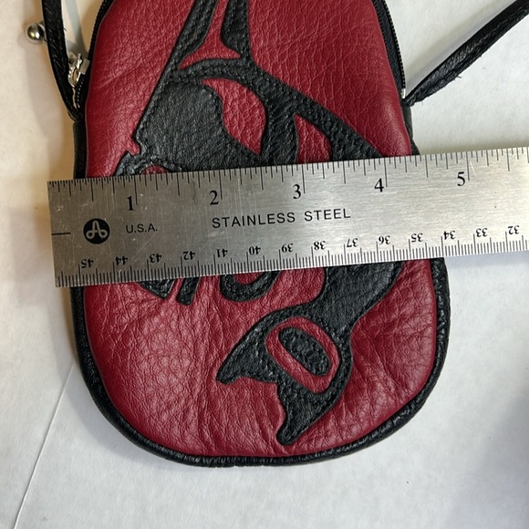 SPIRT OF THE WILD GENUINE SOFT LEATHER KILLER WHALE PURSE NATIVE AMERICAN - Picture 12 of 12